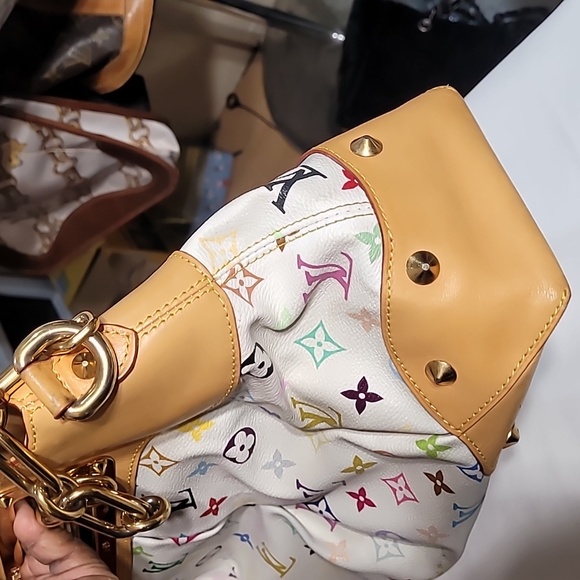 LOUIS VUITTON Judy GM 2Way Chain Shoulder Bag Monogram Multicolor - Picture 15 of 15